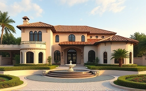 Mediterranean architectural style home