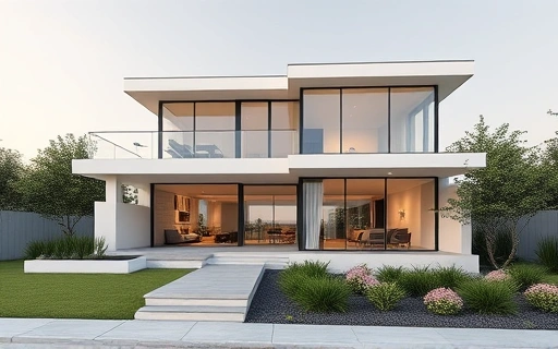 Contemporary architectural style home